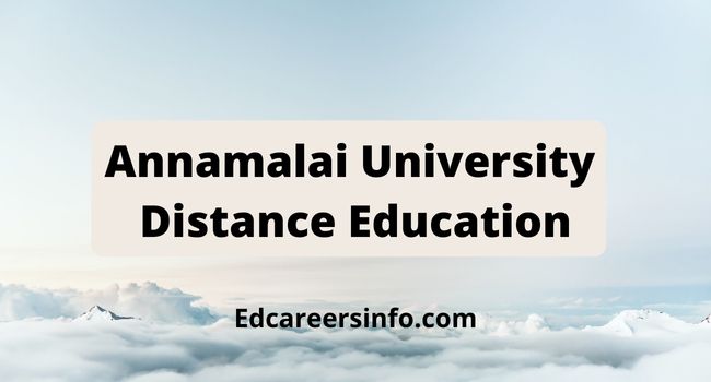 Annamalai University Distance Education