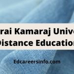 Madurai Kamaraj University Distance Education Admission 2024-25 | UG & PG Courses | Edcareersinfo