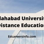 Allahabad University Distance Education Admission 2024-25 | UG & PG Courses | Edcareersinfo