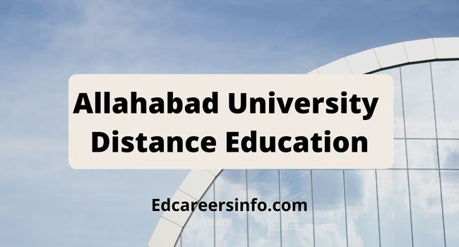 Allahabad University Distance Education