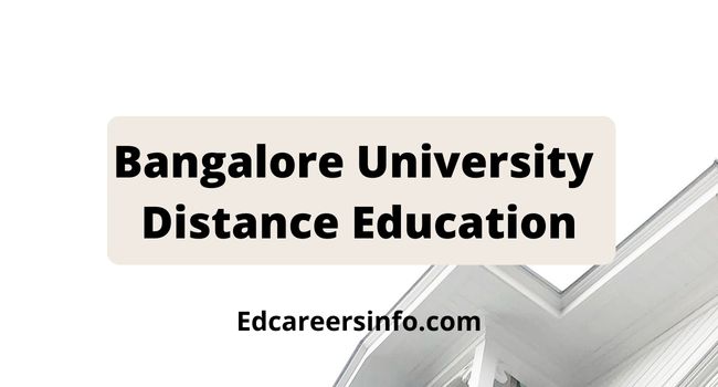 Bangalore University Distance Education 